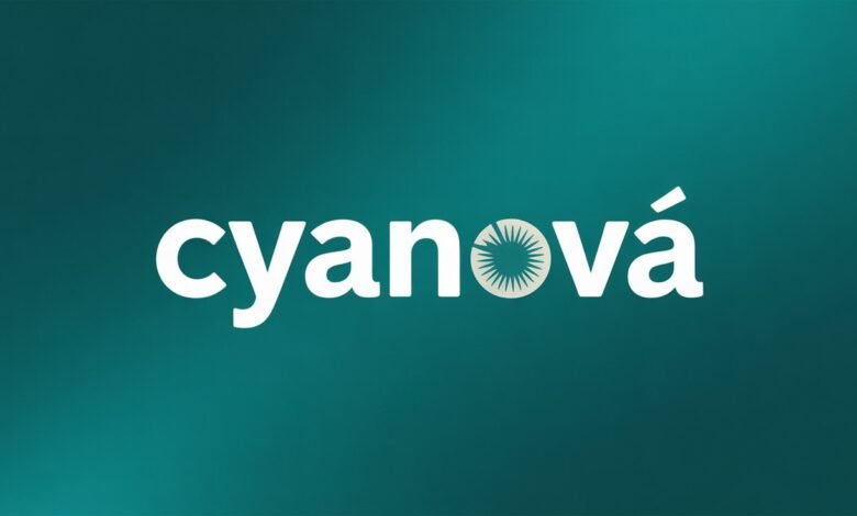 Cyanová